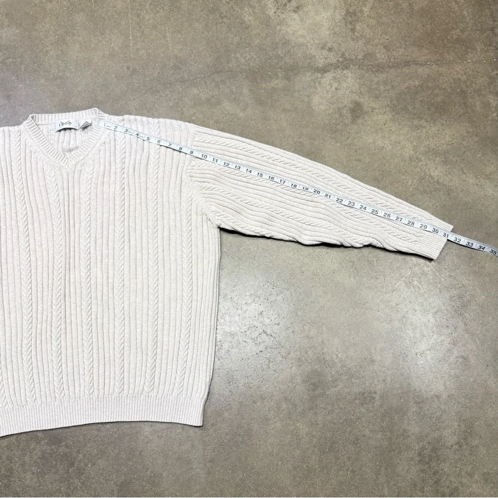 Vintage IZOD Thick Cable Knit Sweater Preppy Pullover Hong Kong